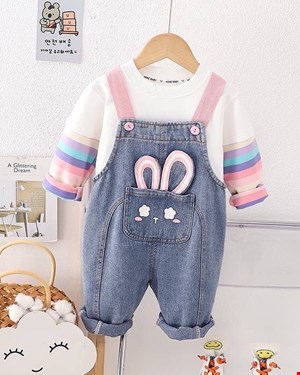 ست بیلر بالدار و بلوز خرگوشی 🐰کد(385)